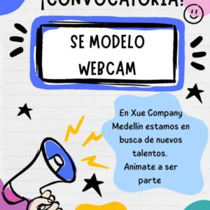 Buscamos mujeres para ser modelos webcam en Medellin